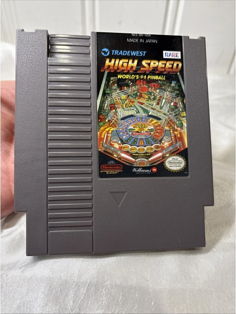NEW NOS NIB NEVER PLAYED ORIGINAL 1992 VTG NINTENDO NES HIGH SPEED VIDEO GAME